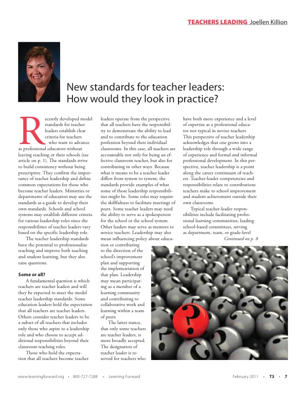 Image for aesthetic effect only - Teachers-leading-new-standards-for-teacher-leaders