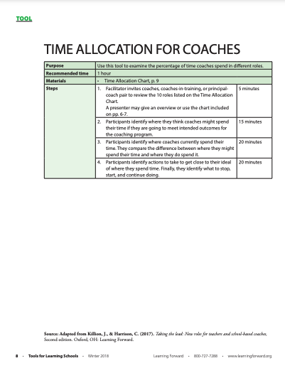 Image for aesthetic effect only - Time-allocation-for-coaches