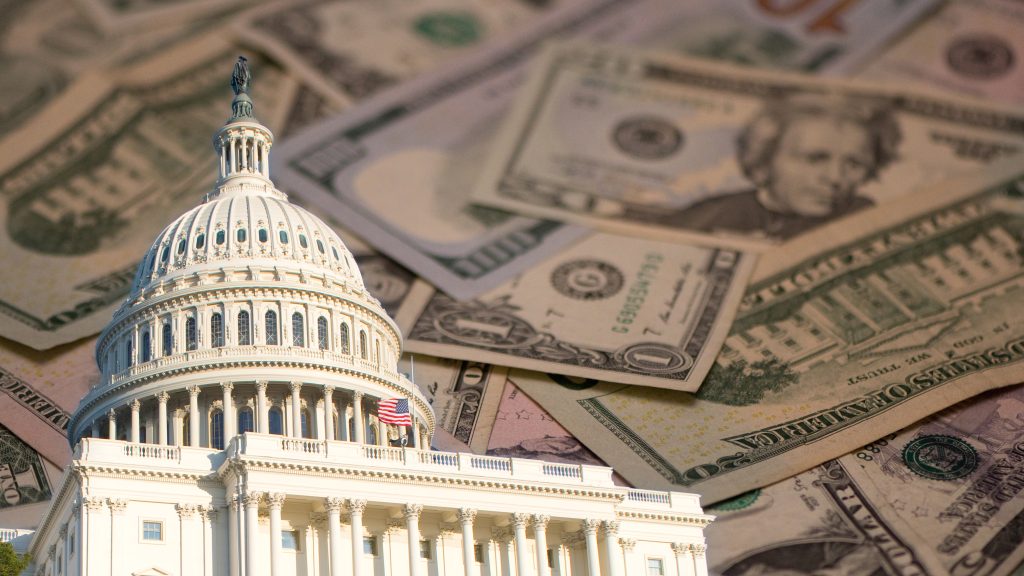 Government debt ceiling and federal government shutdown