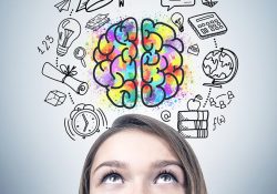 Girl's head and an education idea