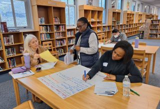 Focus teachers and coaches learn together at bostons learning sites